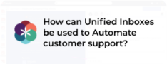  How can Unified Inboxes be used to Automate customer support?