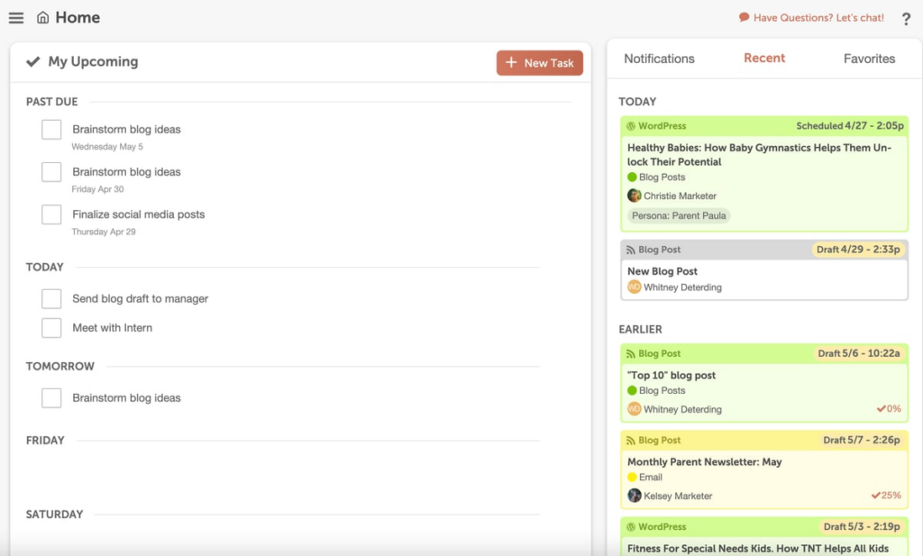 CoSchedule Social Calendar